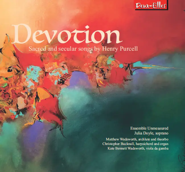 Album cover of "Devotion: sacred and secular songs by Henry Purcell "